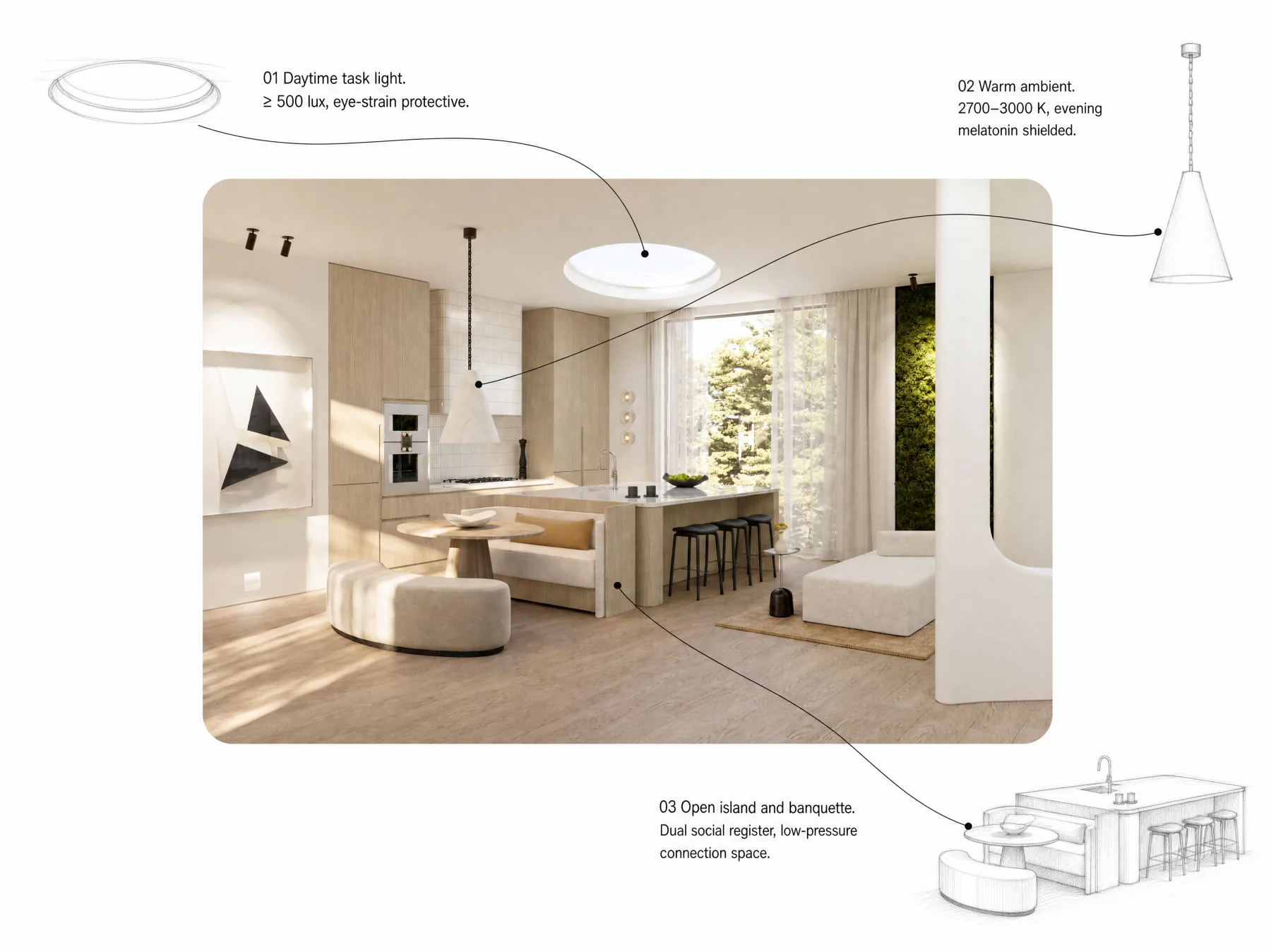 Kitchen, Kelly Hoppen × MAVI